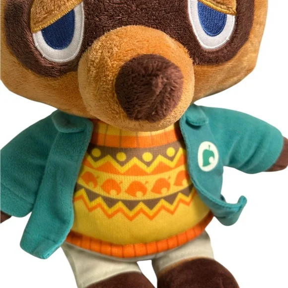 NWT Build A Bear Animal Crossing Tom Nook New Horizons Nordic Sweater Nintendo - Picture 7 of 8
